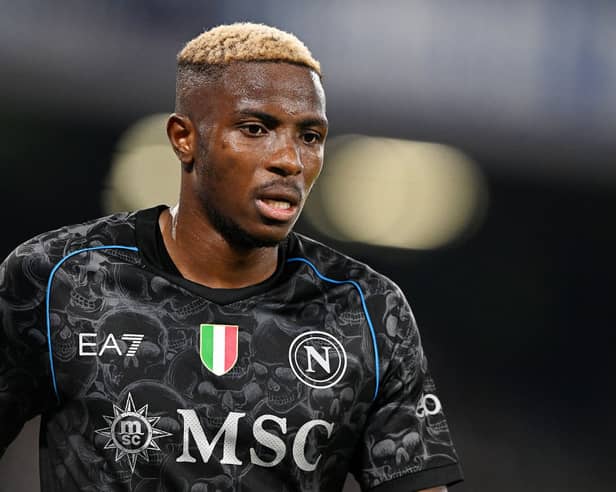 Osimhen was signed from Napoli for £86m ahead of the 2024/25 season.