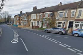 The stabbing took place at the junction of Victoria Avenue and Grangewood Street