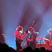 Sleater-Kinney at the Roundhouse in Camden for Pitchfork Music Festival. (Photo by André Langlois)