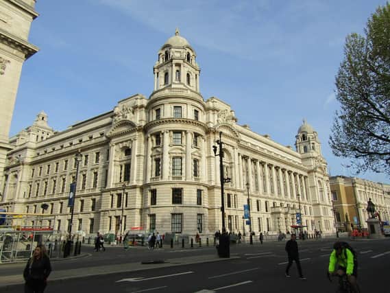 Old War Office (OWO) building in Whitehall