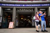 Uxbridge station in west London. Credit: Leon Neal/Getty Images.