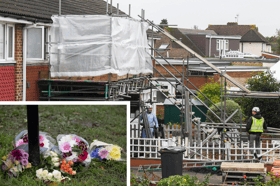 The scene of a fatal fire in Hounslow. (Photos by Tony Kershaw/SNWS) 