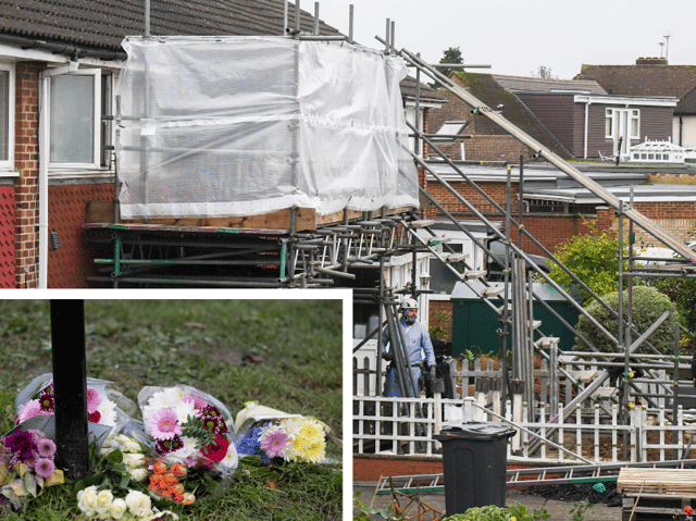 The scene of a fatal fire in Hounslow. (Photos by Tony Kershaw/SNWS) 