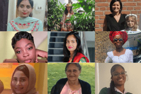 Names and faces of some of the women killed in London in 2023