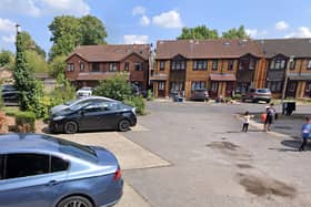 Emergency services were called to Burket Close, Southall 