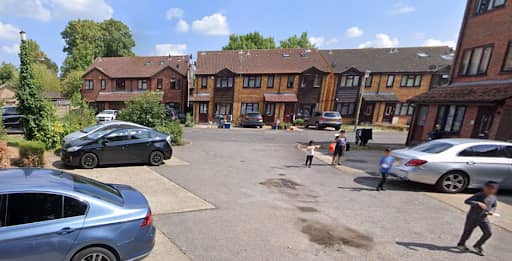 Emergency services were called to Burket Close, Southall 