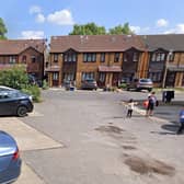 Emergency services were called to Burket Close, Southall 