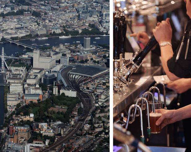 JD Wetherspoon plans to open The Lion and The Unicorn at Waterloo. (Photos by Dan Istitene/Oli Scarff/Getty Images)