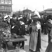 Caledonian Market started as a cattle market in 1855 and gradually changed into a flea market in the 20th century.  