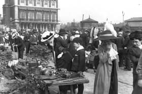 Caledonian Market started as a cattle market in 1855 and gradually changed into a flea market in the 20th century.  
