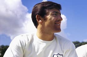 Tottenham Hotspur's Terry Venables in the 1960s. (Photo by Don Morley/Allsport/Getty Images)