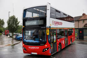 A TfL Superloop bus. (Photo by TfL)