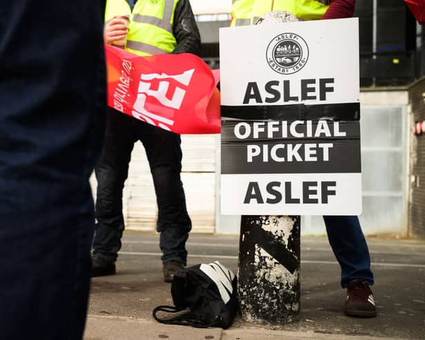 Members of ASLEF, the train drivers' union, at 16 train operating companies in England will walk out on different days between December 2 and 8.

