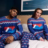 The Travelodge Christmas pyjamas. (Photo by Travelodge)