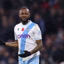  Jordan Ayew of Crystal Palace reacts during the Premier League match between Burnley FC and Crystal Palace at Turf Moor 