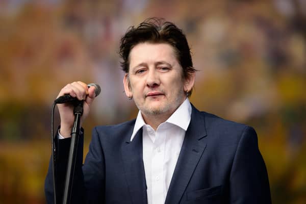 Shane MacGowan, who was best known as the vocals behind the huge Christmas hit 'Fairytale of New York', has died aged 65. (Credit: Getty Images)