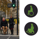 Olympian gold medal winning rower Pete Reed OBE inspired TfL's new traffic light signals. (Photo by TfL)