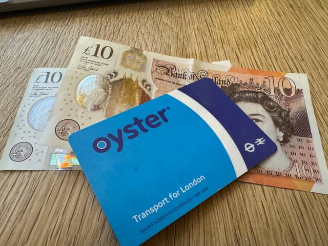 A TfL Oyster card. (Photo by André Langlois)