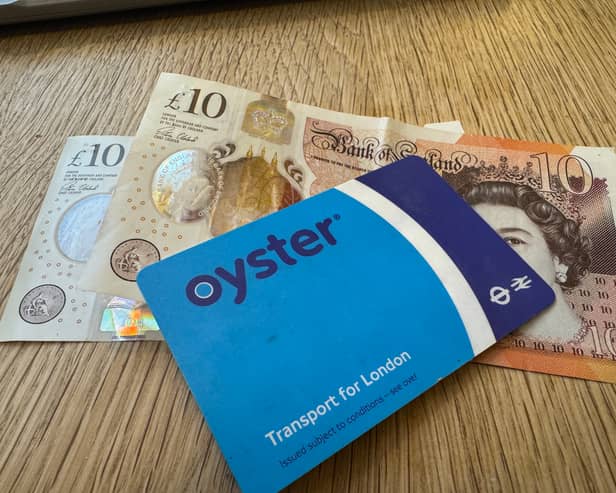 A TfL Oyster card. (Photo by André Langlois)