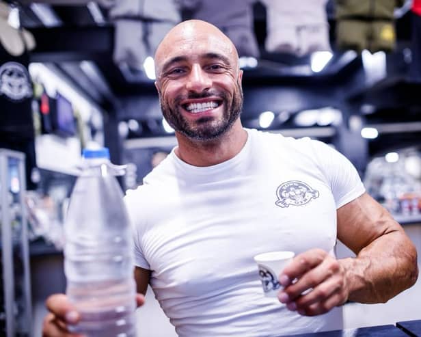 Gym owner Andreas Michli is running as an independent mayoral candidate