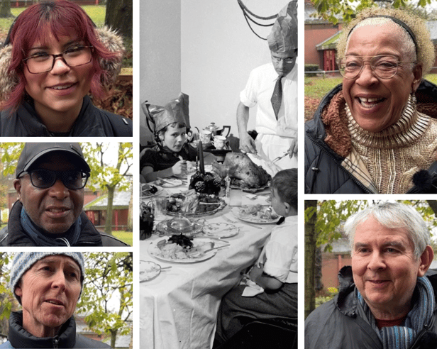 We asked Londoners what makes a perfect Christmas dinner. (Photos by Jack Abela/Evans/Three Lions/Getty Images)
