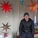 Scott has travelled from Cornwall with his festive market Starlight
