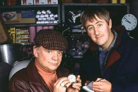 Del Boy and Rodney finally became millionaires in the 1996 Christmas special (Credit: BBC)