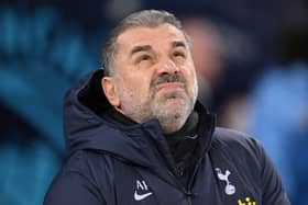 Tottenham manager Ange Postecoglou. 