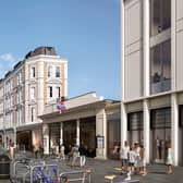 A CGI of the development along Thurloe Street looking South West. (Photo by Native Land and Places for London)