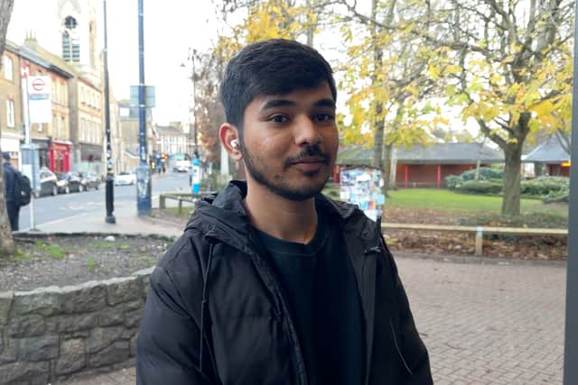 Soham believes that people should pay for the fireworks, with the money going to charity for environmental reasons.  


