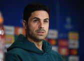 Mikel Arteta is reportedly in the market for a striker in January. (Getty Images)