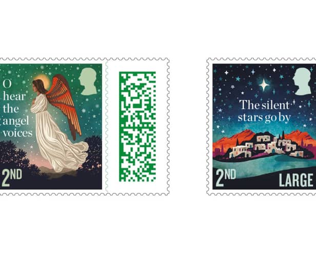 Royal Mail have unveiled their Christmas stamps for 2023.