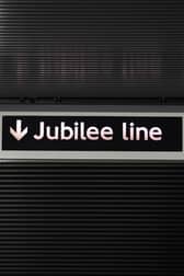 A Jubilee line sign at an Underground station. (Photo by Dan Kitwood/Getty Images)