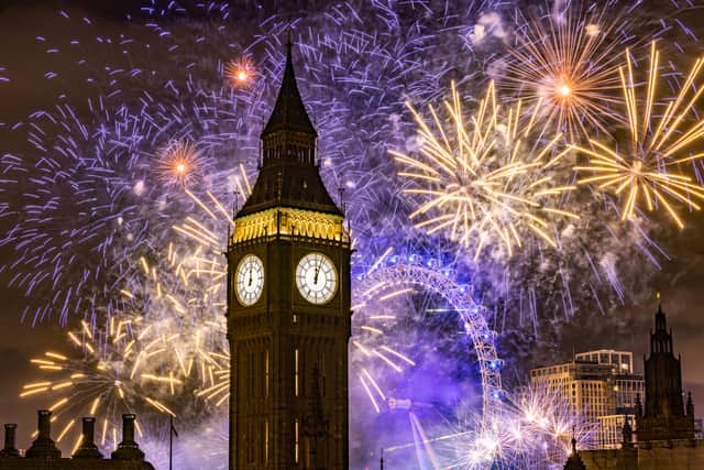 It's one of the biggest New Years' Eve event of the year - here's how to get tickets to London's firework display. (Credit: Getty Images)