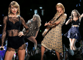 2024 is set to be yet another year of pop dominated by Taylor Swift. (Photos by Getty)