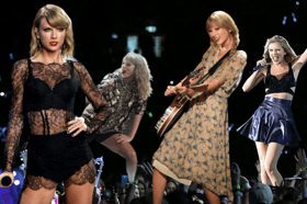 2024 is set to be yet another year of pop dominated by Taylor Swift. (Photos by Getty)