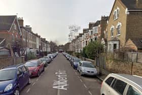 The incident took place on Albert Road in Crouch End
