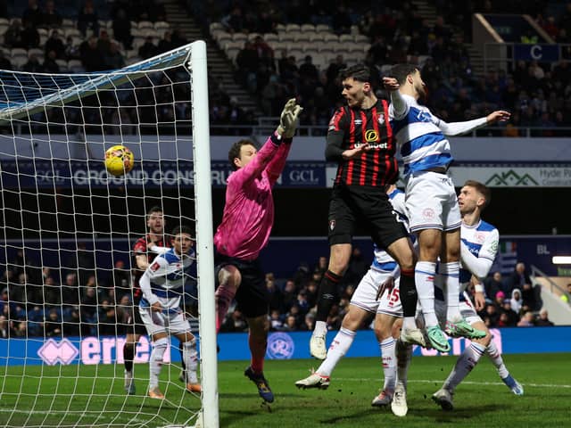 The QPR manager said Asmir Begovic cannot take the set-piece blame. (Image: Getty Images)