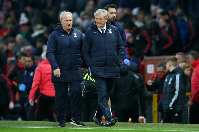 Roy Hodgson said he was 'really sad' to see Zaha leave Selhurst Park. (Image: Getty Images)