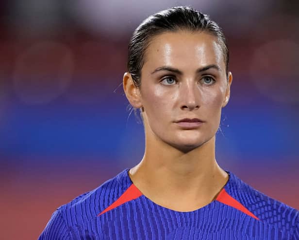Emily Fox has been confirmed as Arsenal's new number 2. Cr. Getty Images