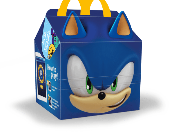 Check out the new Sonic the Hedgehog toys you can get at McDonald's