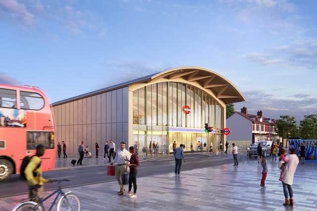 Colindale station is undergoing a huge transformation