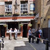 One of the strongest contenders for the difficult-to-confirm title of London’s oldest pub, the Lamb and Flag in Covent Garden was infamous in the 19th century for its bare-knuckle brawls - so much so that it was known to locals as the Bucket of Blood. 
John Dryden was attacked here in 1679. The Poet Laureate was pounced on by masked thugs suspected to have been hired by his rival John Wilmot, the second Earl of Rochester.
Today, the Lamb and Flag, tucked away in Rose Street and Lazenby Court,  is a warm and welcoming old-world establishment with a fantastic range of real ale and classic British pub grub - but do expect to pay Covent Garden prices for a pint.