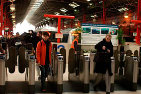 Passengers at Marylebone in London. (Photo by Rail Photo/Construction Photography/Avalon/Getty Images)