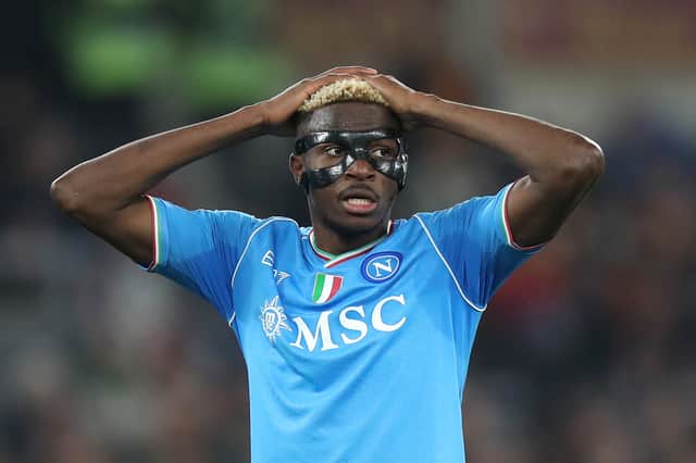 Victor Osimhen has been linked with a move to Chelsea. (Image: Getty Images)