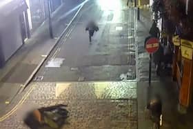 CCTV footage shows the moment undercover officers tackle and arrest luxury watch robbers