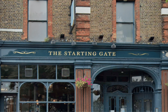 The Starting Gate is right by Alexandra Palace train station. (Photo credit: Google Maps)