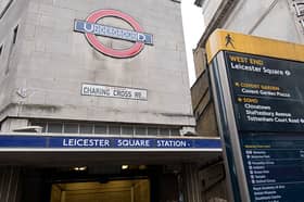 The attack took place in the Leicester Square area