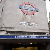 The attack took place in the Leicester Square area