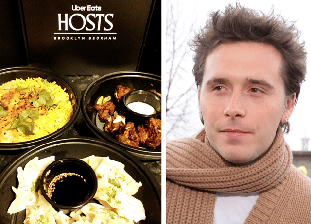 Brooklyn Beckham has curated an Uber Eats menu. (Photo by André Langlois/Victor Boyko/Getty Images)